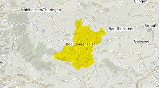 Immobilienpreisekarte Bad Langensalza